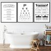 Funny Bathroom Rules Canvas Painting Bulldog Toilet Poster Nordic Butt Chart Print Toilet Humorous Wall Art Pictures Home Decor