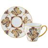 Noritake Coffee Cup Homage Fine Porcelain & Saucer, 160cc, Collection, (Premium White), T2403/H-771