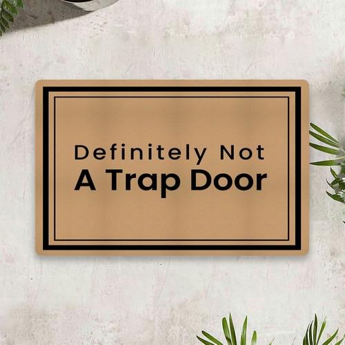 

Vagonik Определенно не люк Цифровая печать 50 x 70 см. Декоративный многоцелевой коврик для внутренней и наружной двери