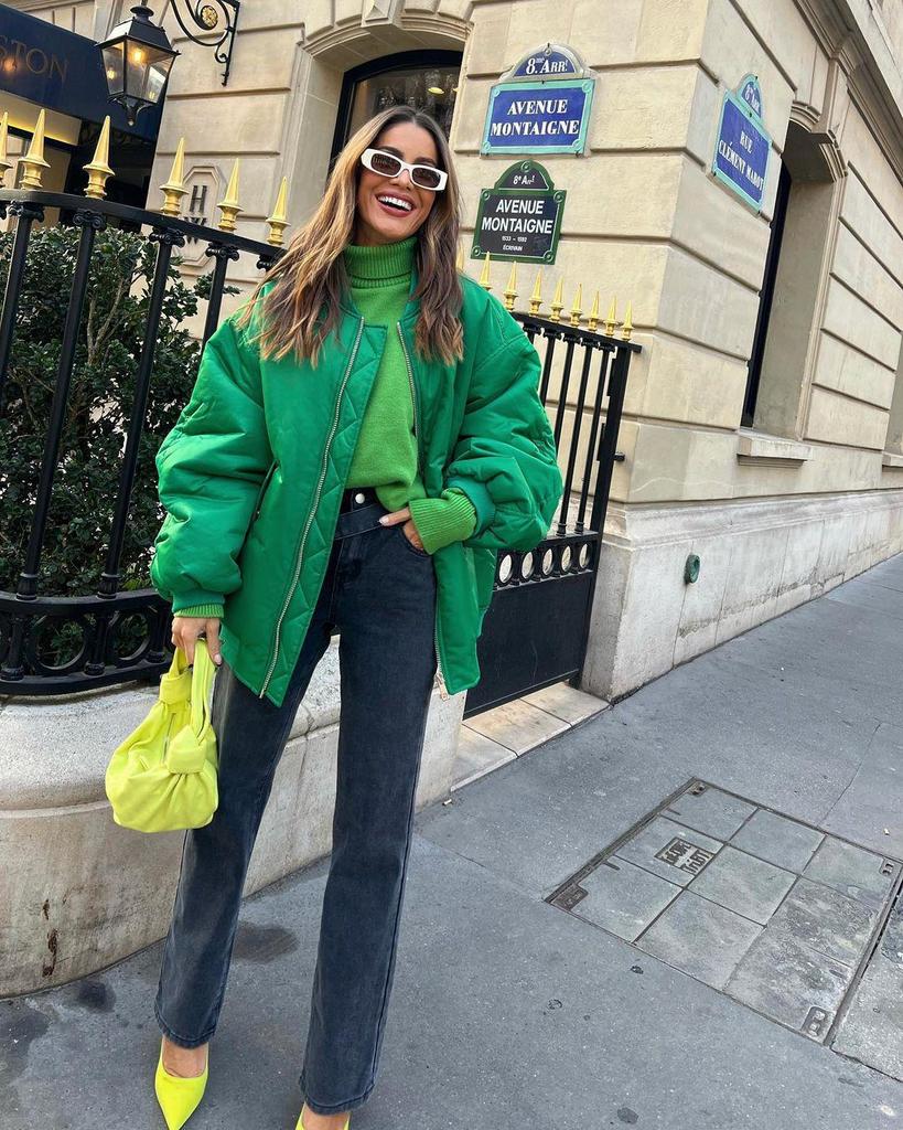 2025 Damen Winter Europäische & Amerikanische Street Fashion Lockere Baseballjacke (A19518)