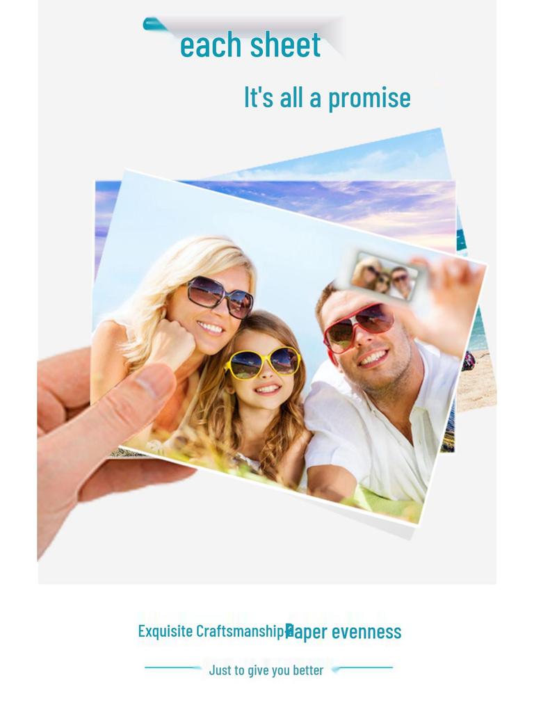 A4 160g Høyglans Dobbeltsidig Fotopapir & A3 200g Fargeblekkstråle Fotopapir