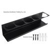 Steel Wall-Mounted Aerosol Spray Can Storage Rack for Garage or Home