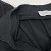 JOHN SMEDLEY SYRES Black Cotton High-Gauge Knit Skipper Shirt tops L blackUsed