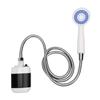Camping-Duschpumpe USB-wiederaufladbar 1300mAh Tragbarer Duschkopf für Outdoor-Wanderungen