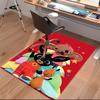 1pc Bing Print Area Rug - Soft, Washable Non-Slip Indoor Mat for Office Chairs, Living Room, Home Office Decorative Rug