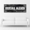 Canvas print Hakuna Matata Panorama