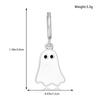 Lovely Ghost Hoop Earrings Halloween Jewelry for Women Girls Gift Drop Earrings Accessories