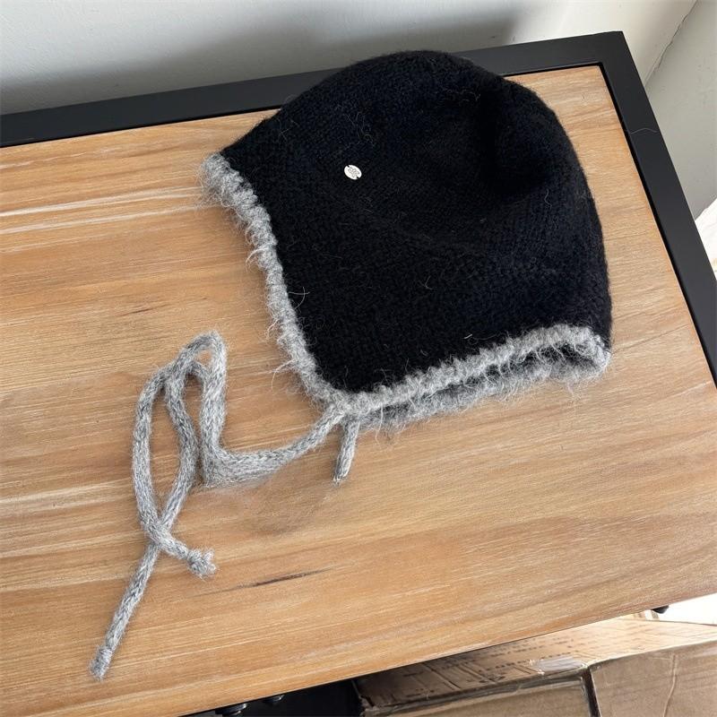 Cap Knit Wool Hat With Breathable Warm Fabric For Cold Seasons