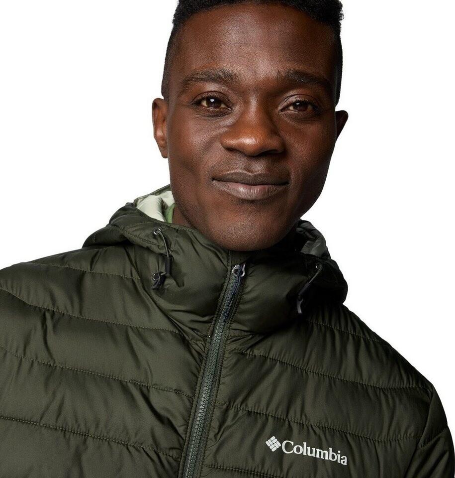 Jaqueta com Capuz Columbia Powder Lite II (2086944) safári/paisagem verde