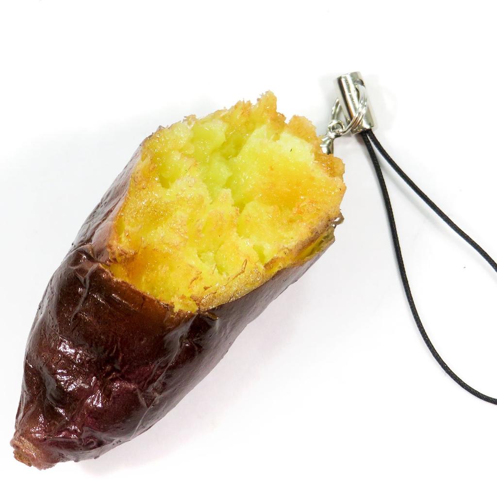 Food replica strap Baked sweet potato that looks like you could eat it 184OS -