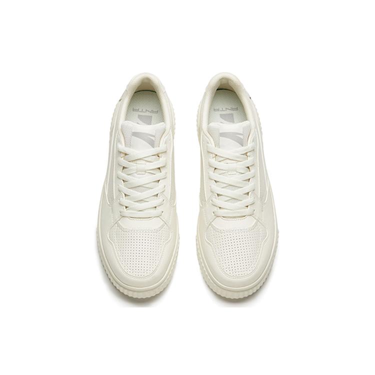 Anta Life Collection Low Top Skateboard Shoes Men's White 112238062-1