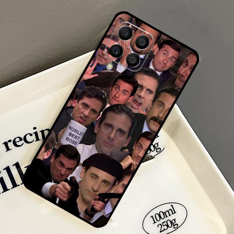 The Office Michael Scott Case For Samsung Galaxy M33 M53 M13 M15 M35 M55 M32 M16 M36 M56 M54 M20 M52 M34 M14 M11 M31