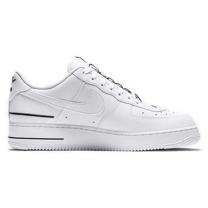 Nike Air Force 1 Low Double Air Low White Black Sneakers CJ1379-100