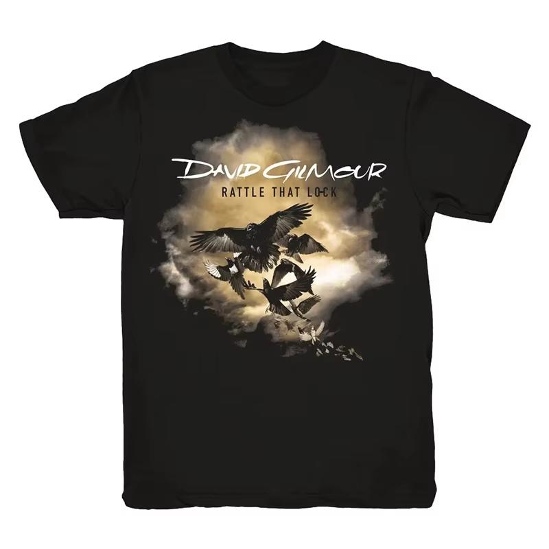 David Gilmour David Gilmour British Musician Rock American Fashion Brand Cotton Shortsleeved Tshirt Comfortable Breathable L