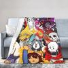 Deltarune Warme Weiche Decke Spiel Kinder Plüsch Überwurfdecke Grafisch Wohnzimmer Flanell Tagesdecke Sofa Bettbezug