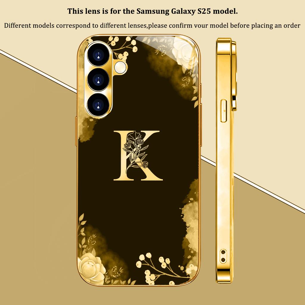 Custodia per Telefono di Fascia Alta Vetro Galvanizzato TPU Custodia per Telefono per Samsung Galaxy S26 S25 S24 S23 S22 S21 FE Ultra Plus Resistente alle Cadute