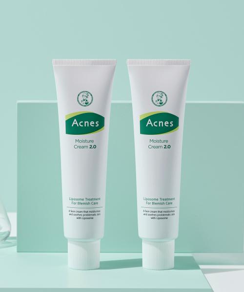 Acnes [Soothing/Moisture] Moisture Cream 2.0 60ml (2-Pack) NONE