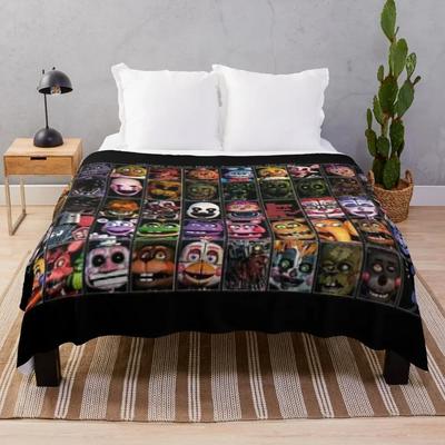 FNAF Postavy Házecí deka Vintage deka