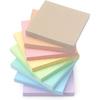 Sticky Notes 3x3inch, 8 Pads Self-Stick Notes, 8 Pastel Multi Colors with Gray Note Pads, Suitable for School, Home, Office, 80 Sheets/Pad