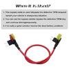 Insulated Double Head Power Tap Fuses Holder Suitable for Convenient Electrical Access in Car Motorcycles Camping Trips