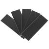 Foam Grip Tape Stickers 12PCS Black Wooden Fingerboard Deck Uncut Tape Stickers