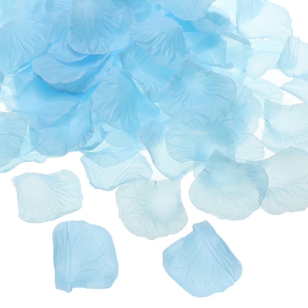 1000Pcs Artificial Rose Petals Fake Flowers Silk Petal Decoration Supplies for Romantic Night Wedding Party Event Decor