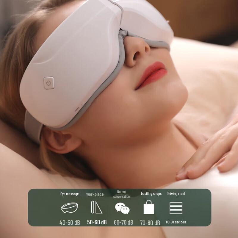 MEEEGOU Bluetooth Hot Compress Eye Massager