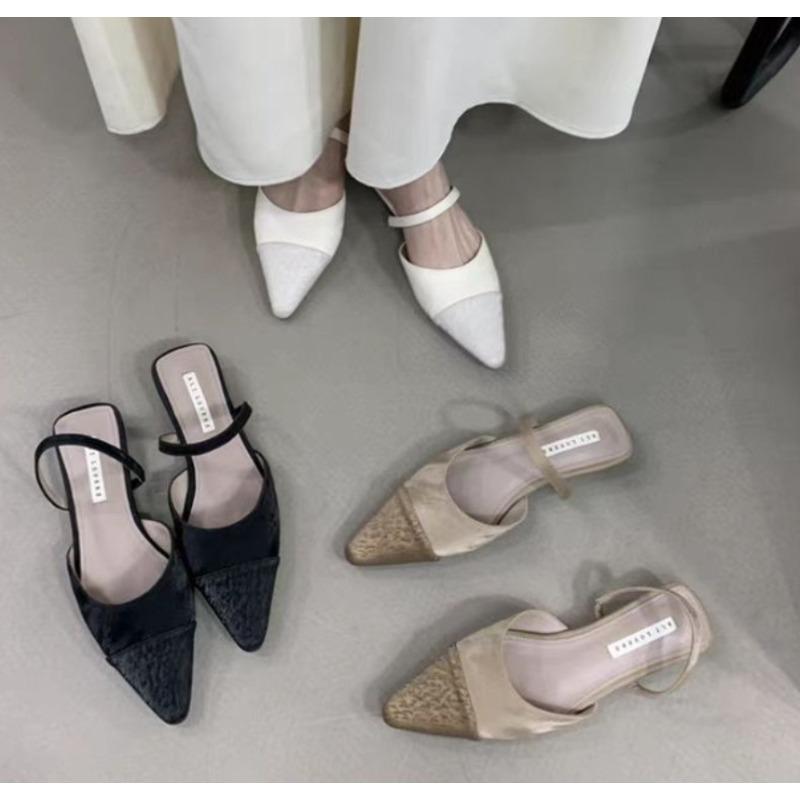 Fashion New Style Shoes for Women Fashion Slip on Women's Pumps Pointed Toe Shallow Solid Dress Low-heeled Casual Office Ladies Shoes