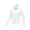 Cool Dry UV Protection Lightweight Slim Fit Hooded Sports Jacket Women Jackets Bright-White P225W123-0019
