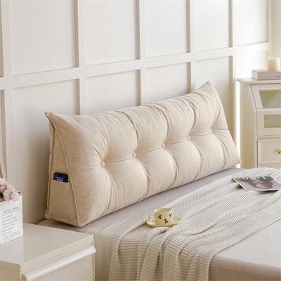 Lilang Cotton Linen Bedside Backrest Cushion