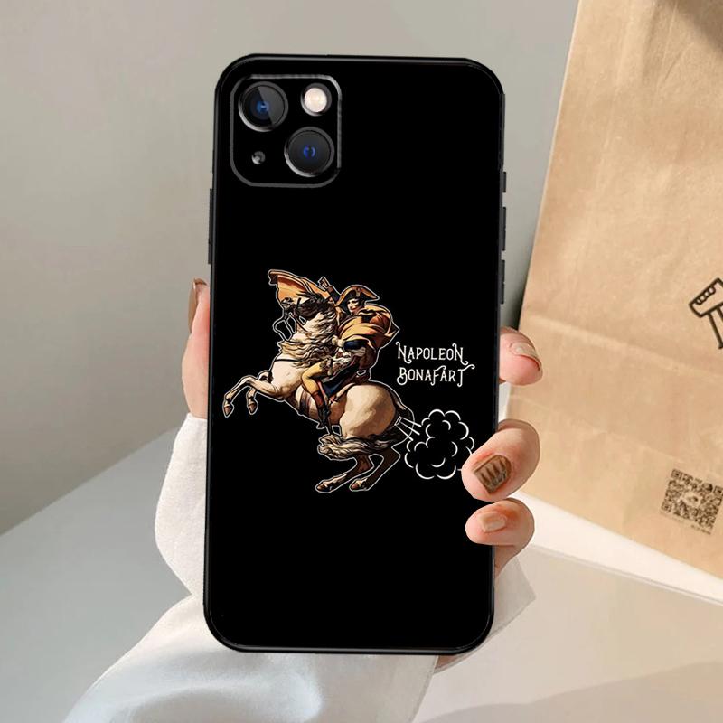 

Napoleon Bonaparte Phone Case For iPhone 17 Air 16 15 14 13 12 11 Pro Max 12 13 mini 15 16 Plus 16e Cover Coque iPhone 16