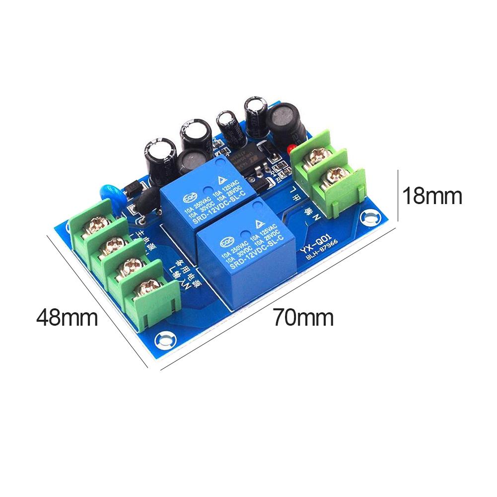AC 85-240V 10 Amp Dual Power Supply Automatic Switching Controller Module Board