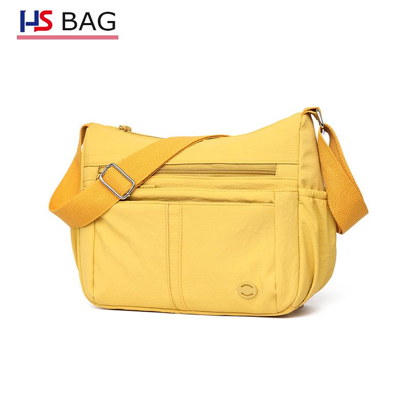 Dámská Crossbody taška přes rameno z oxfordské látky s velkou kapacitou - Vícevrstvé úložné prostory pro maminky středního věku