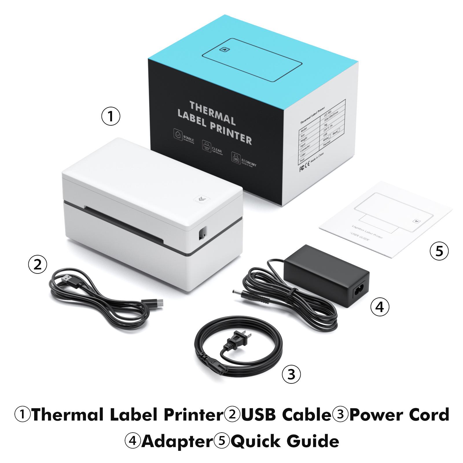 Bluetooth термопринтер для печати этикеток для трансграничной экспресс-доставки