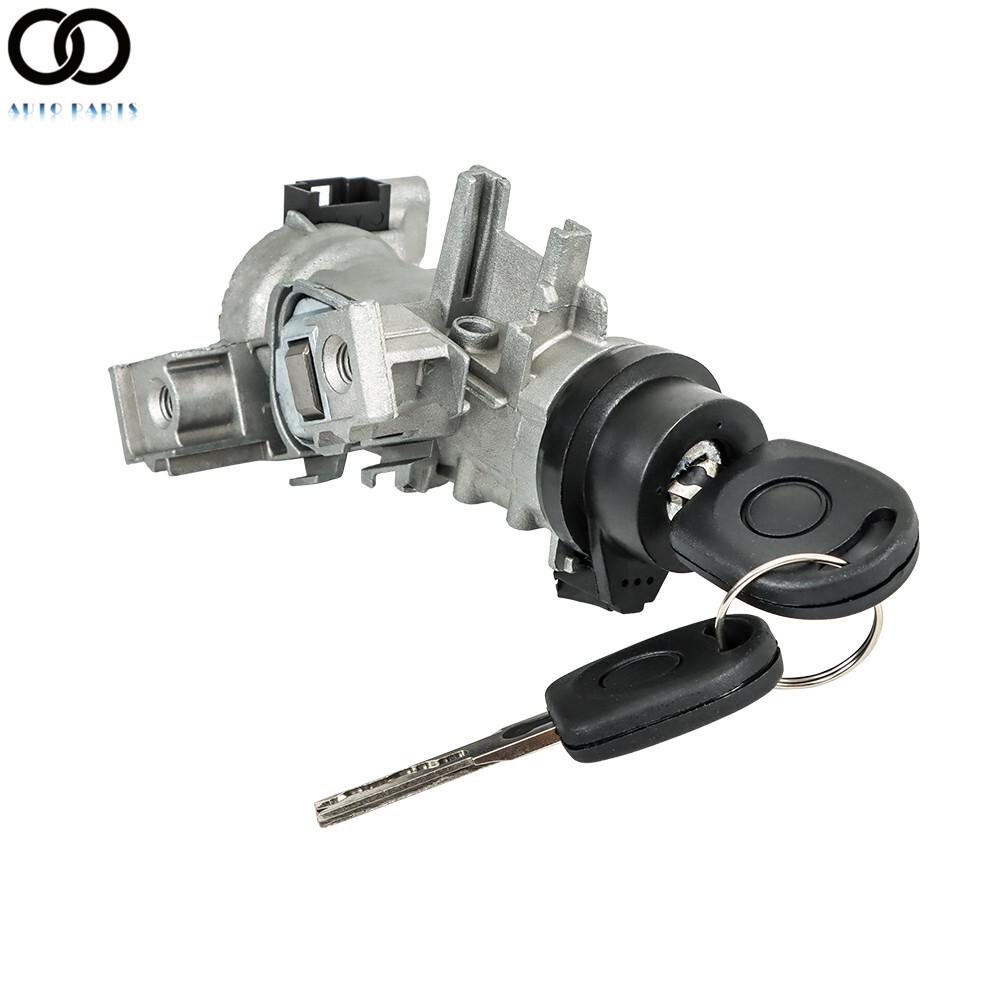 Ignition Lock Cylinder Switch W/Chips Steering Lock Bolts For 2006-2018 VW Jetta