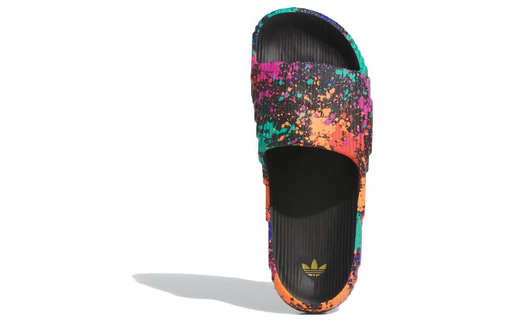 adidas Adilette 22 Slide 'Black Paint Splatter' IF1438