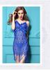 European-American Style Mesh Lace Nightgown Pajamas - Sexy and Flirtatious Cardigan Design for Women