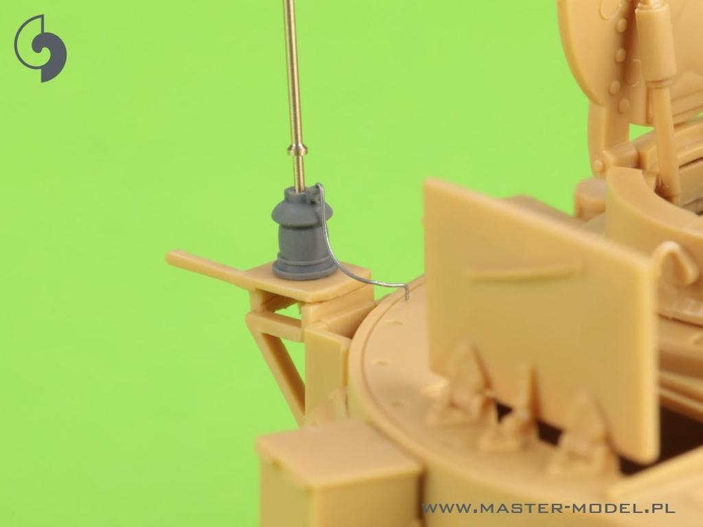 Master Model WW2 British 11 Radio Antenna Set Plastic Model Parts 1/35 No. 1938-1942 (for AFV) GM-35-056 (Military Vehicle)