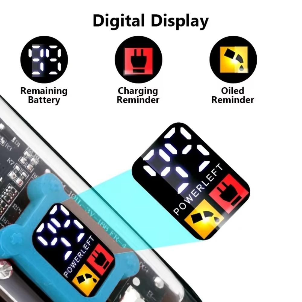 Professional Hair Clipper Stainless Steel Electric Shaver Gifts Haircut  Machine  Barber Shop