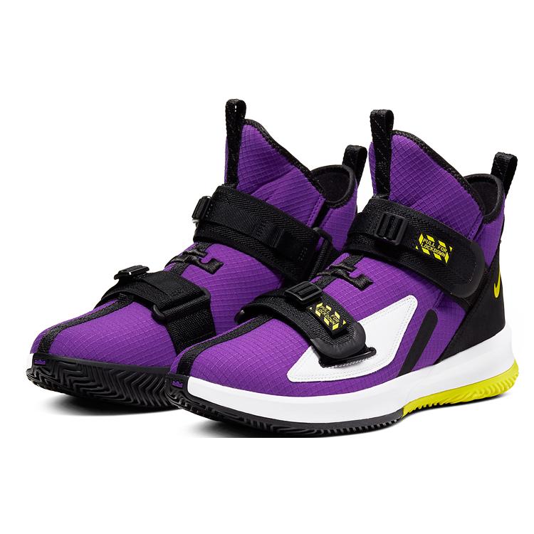 New Nike LeBron Soldier 13 Sfg 'Lakers Purple Gold' AR4225-500