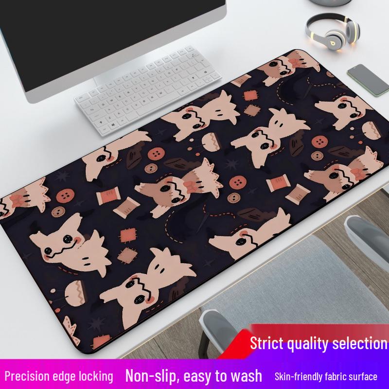 Customizable Extra-Large Anime Pattern Non-slip Gaming Mouse Pad