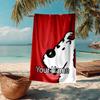 Custom Name Ultra-Soft Beach Towel with Tintin Theme,Ideal for Pool - Camping, Diving - Perfect Travel Essential, Vibrant Beach Towel.