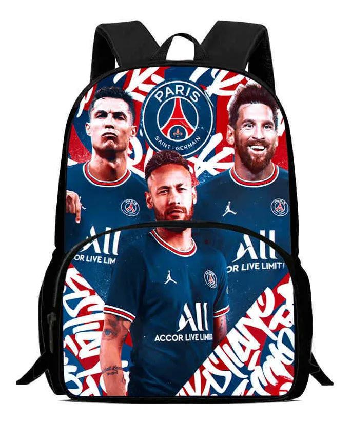 Football Schoolbag Surrounding Primary And Secondary School Students Backpack Miami International Player Backpack Single-Layer Bag