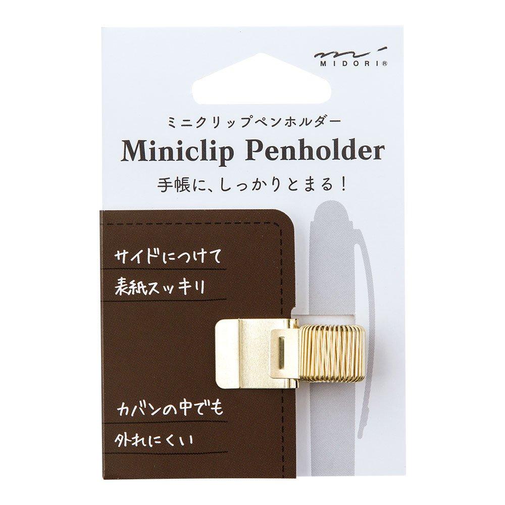 

DESIGNPHIL MIDORI Mini Clip Pen 82219006 Holder, Gold, золотой