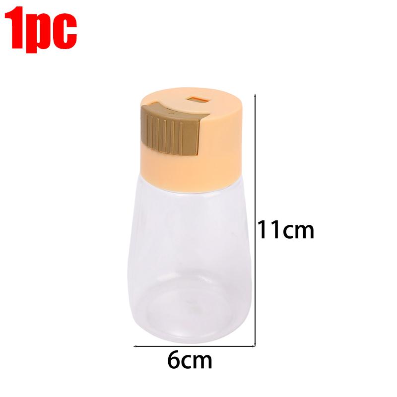 Kitchen Quantitative Salt Shaker Metering Seasoning Bottle Spice Pepper Sugar Dispenser Can Condiment Storage Jar Containers