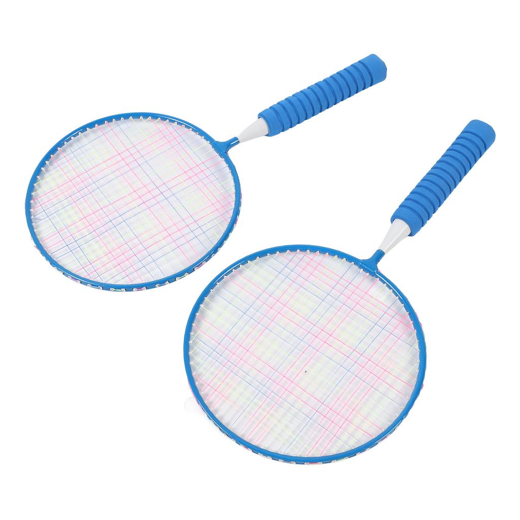 Badmintonset för barn Lätt badmintonracket för barn med 3 badmintonbollar Bärväska Greppband för 3 till 12 år