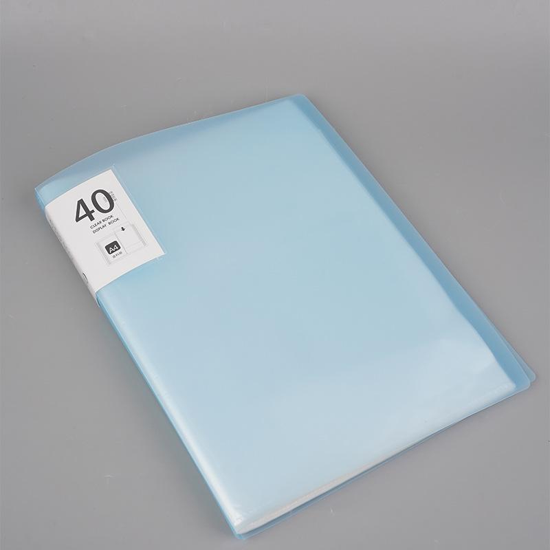 A4 Transparent Insert Folder for Candy Data, Test Paper Storage, Sheet Music, and Awards Collection.