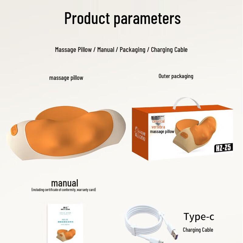 HEZHENG Neck Massage Pillow