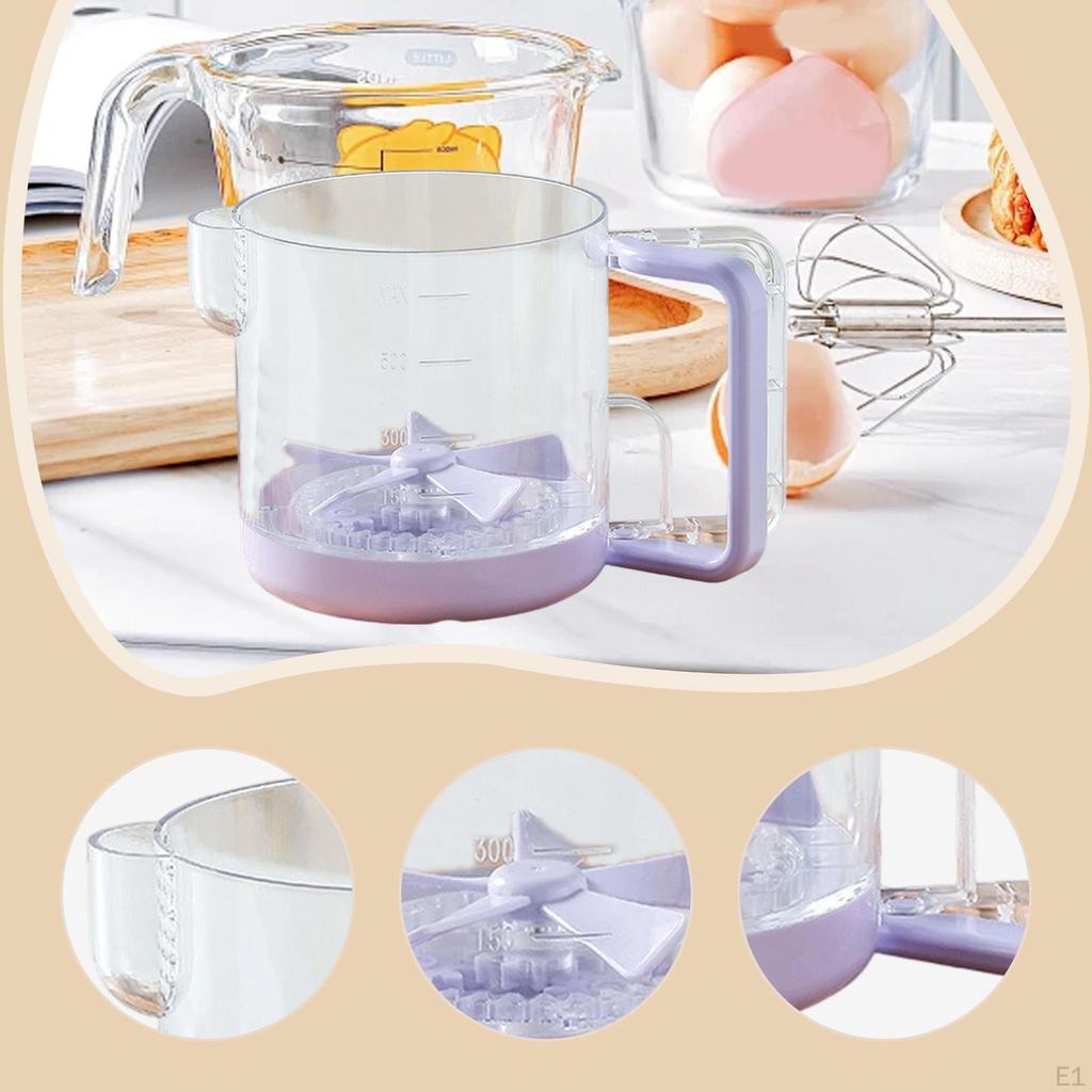 Kubek do mieszania jajek Ubijaczka Trzepaczka Mikser ręczny do napojów Ciasta