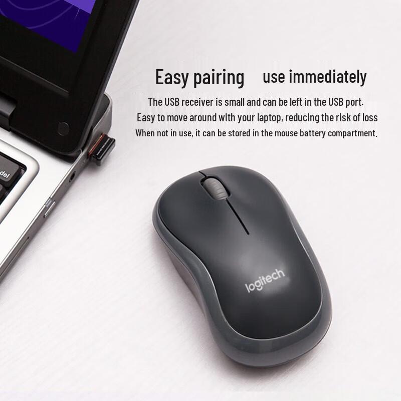 Logitech M186 Wireless Optical Mouse